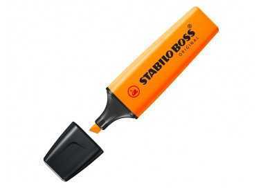 Rotulador stabilo boss fluorescente 70 naranja
