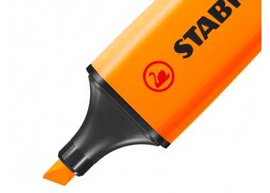 Rotulador stabilo boss fluorescente 70 naranja