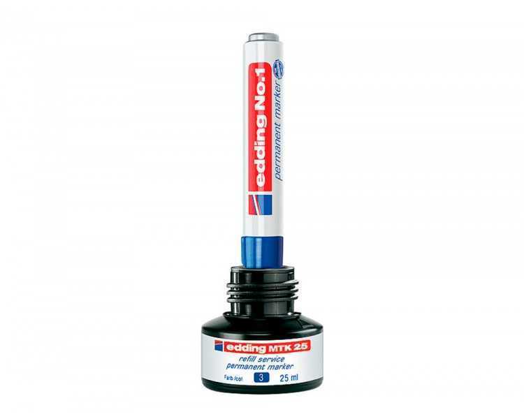 Tinta rotulador edding t-100 negro bote 100 ml