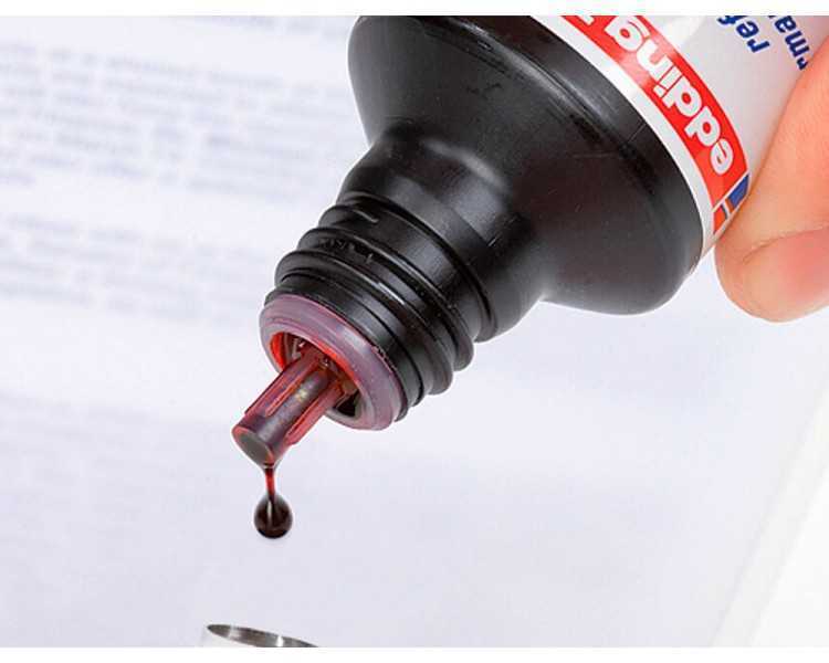 Tinta rotulador edding t-100 negro bote 100 ml