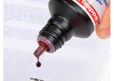 Tinta rotulador edding t-100 negro bote 100 ml