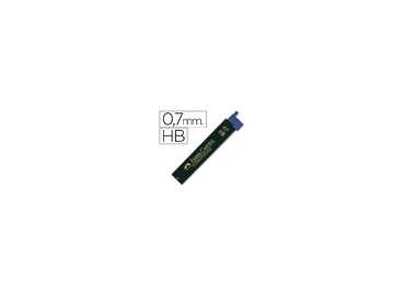 Minas faber grafito 9067 0,7 mm hb estuche de 12 minas