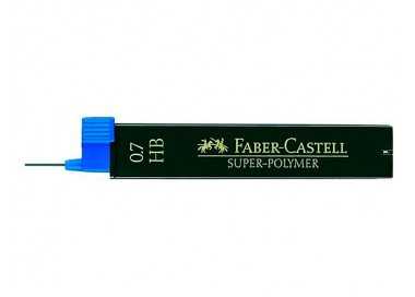 Minas faber grafito 9067 0,7 mm hb estuche de 12 minas