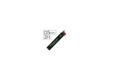 Minas faber grafito 9065 0,5 mm 2h estuche de 12 minas Minas faber grafito 9065 0,5 mm 2h estuche de 12 minas
