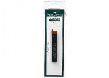 Minas faber grafito 9065 0,5 mm 2b estuche de 12 minas