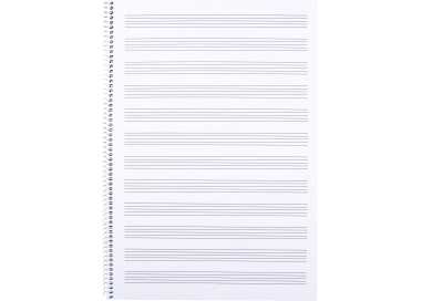 Bloc musica liderpapel pentagrama 3mm folio 20 hojas 100g/m2 Bloc musica liderpapel pentagrama 3mm folio 20 hojas 100g/m2