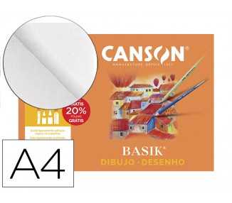 Papel dibujo basik din a4 sin recuadro 130 gramos minipack de 10 hojas