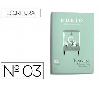 Cuaderno rubio caligrafia nº 03