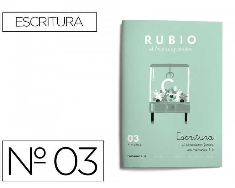 Cuaderno rubio caligrafia nº 03
