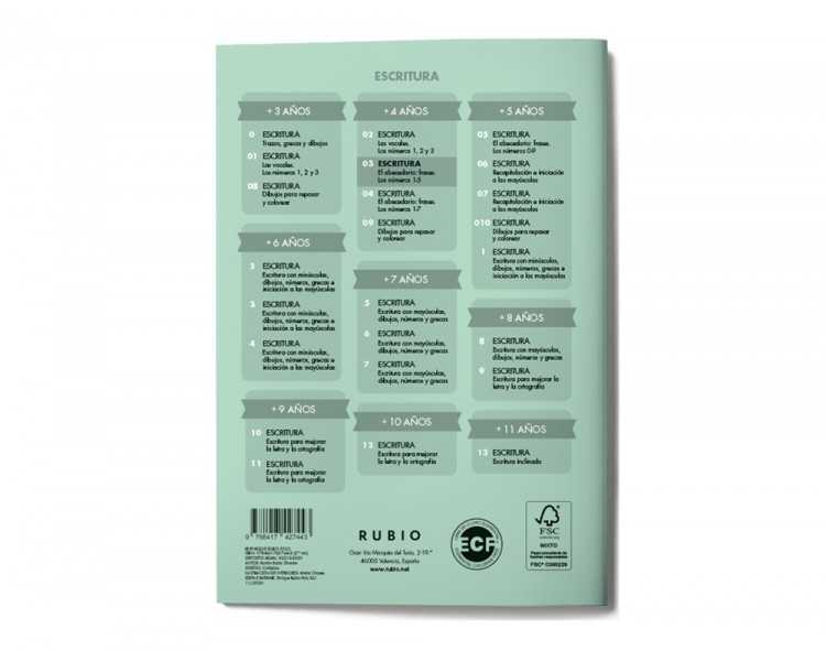 Cuaderno rubio caligrafia nº 03