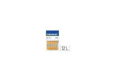 Lapices cera manley unicolor ocre n.26 caja de 12 unidades