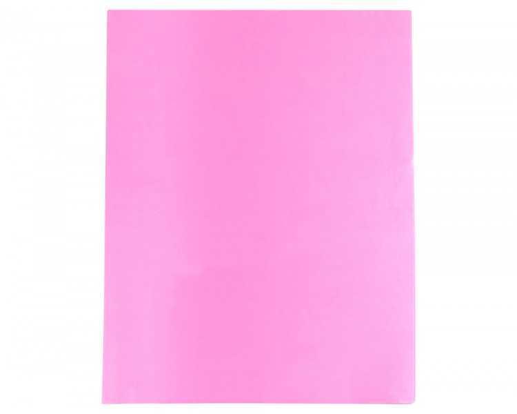 Papel seda liderpapel rosa 52x76 cm 18 gr paquete de 25 hojas