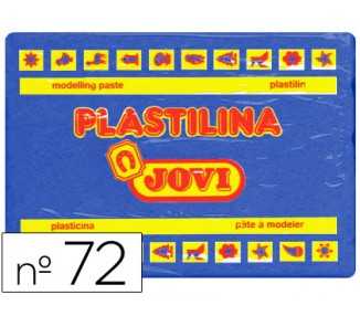 Plastilina jovi 72 azul oscuro unidad tamaño grande