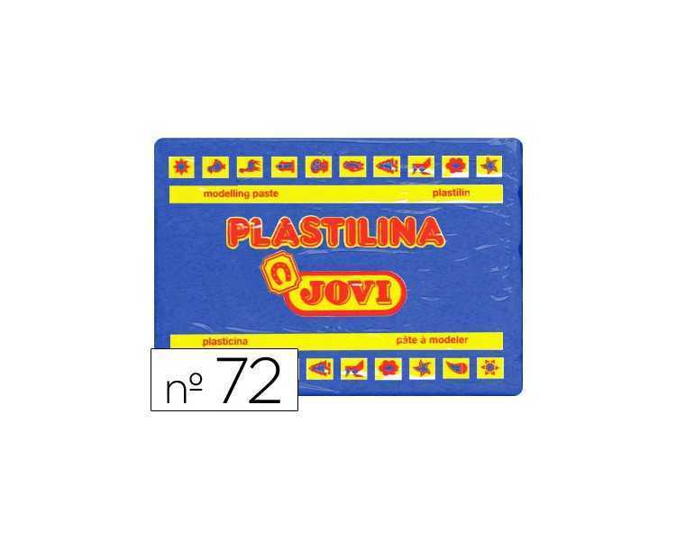 Plastilina jovi 72 azul oscuro unidad tamaño grande
