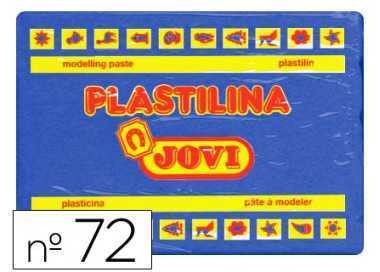 Plastilina jovi 72 azul oscuro unidad tamaño grande