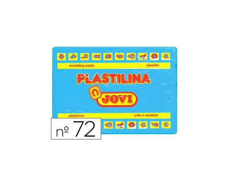 Plastilina jovi 72 azul claro unidad tamaño grande