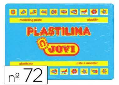 Plastilina jovi 72 azul claro unidad tamaño grande