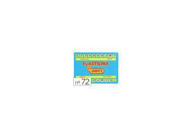 Plastilina jovi 72 azul claro unidad tamaño grande Plastilina jovi 72 azul claro unidad tamaño grande