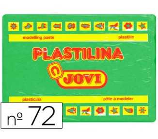 Plastilina jovi 72 verde claro unidad tamaño grande