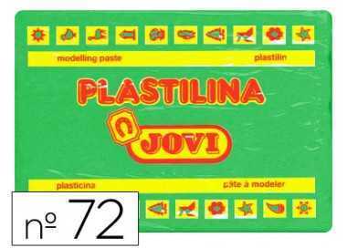 Plastilina jovi 72 verde claro unidad tamaño grande