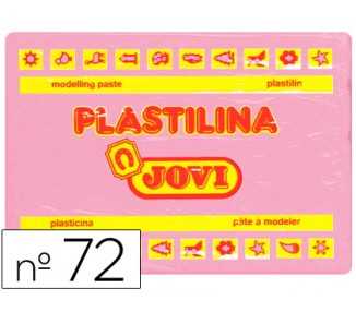 Plastilina jovi 72 rosa unidad tamaño grande