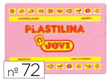 Plastilina jovi 72 rosa unidad tamaño grande