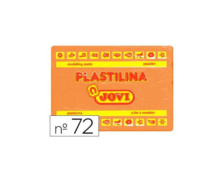 Plastilina jovi 72 naranja unidad tamaño grande