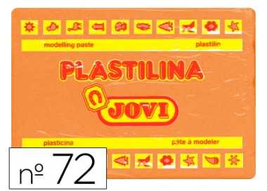 Plastilina jovi 72 naranja unidad tamaño grande