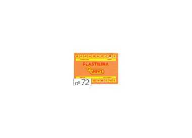 Plastilina jovi 72 naranja unidad tamaño grande