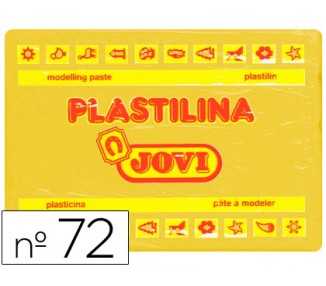 Plastilina jovi 72 amarillo oscuro unidad tamaño grande