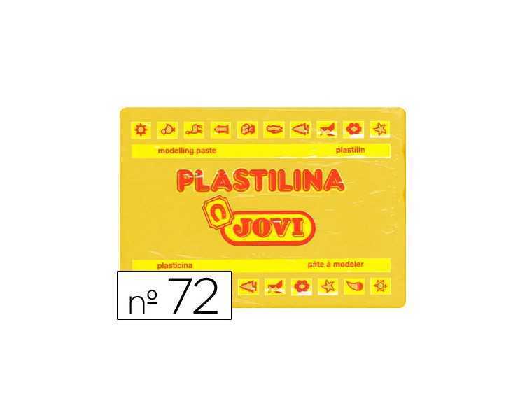 Plastilina jovi 72 amarillo oscuro unidad tamaño grande