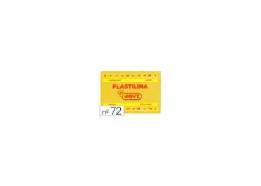 Plastilina jovi 72 amarillo oscuro unidad tamaño grande