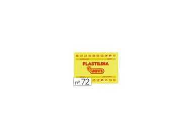 Plastilina jovi 72 amarillo claro unidad tamaño grande
