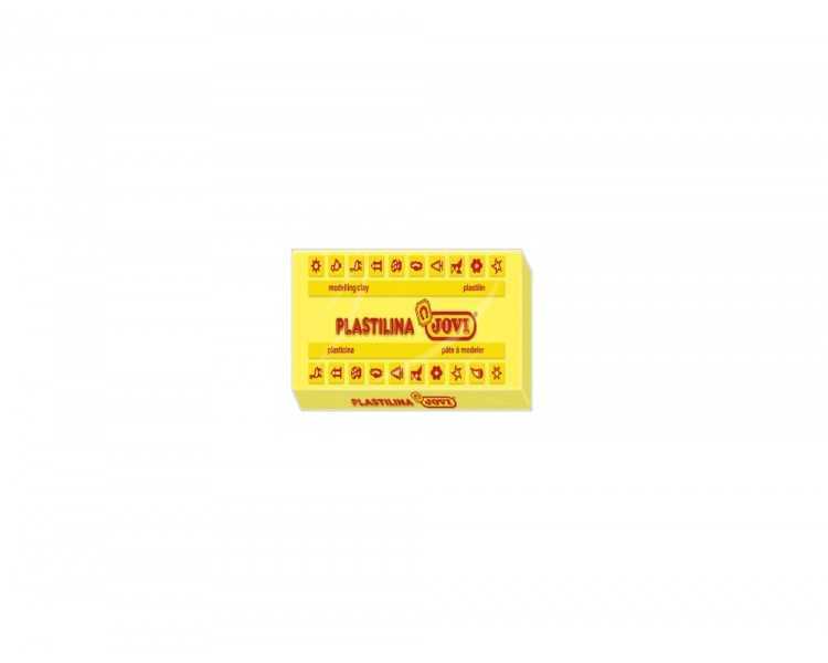 Plastilina jovi 72 amarillo claro unidad tamaño grande