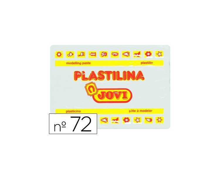 Plastilina jovi 72 blanco unidad tamaño grande