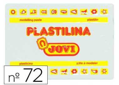 Plastilina jovi 72 blanco unidad tamaño grande