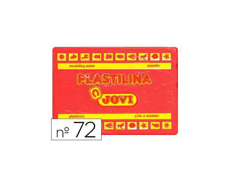 Plastilina jovi 72 rojo unidad tamaño grande