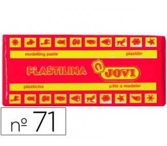 Plastilina jovi 71 rubi unidad tamaño mediano