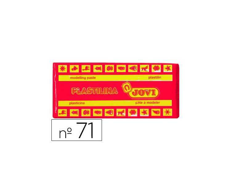 Plastilina jovi 71 rubi unidad tamaño mediano