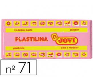 Plastilina jovi 71 rosa unidad tamaño mediano