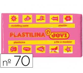 Plastilina jovi 70 rosa unidad tamaño pequeño