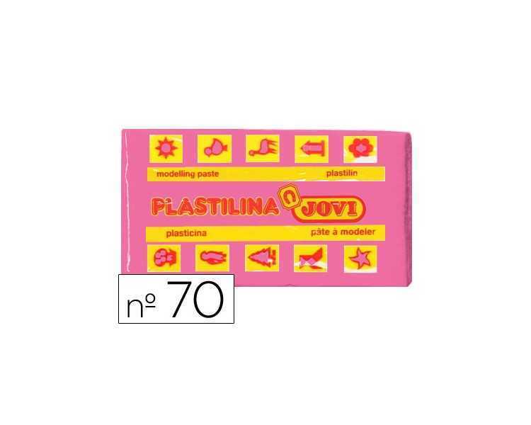 Plastilina jovi 70 rosa unidad tamaño pequeño