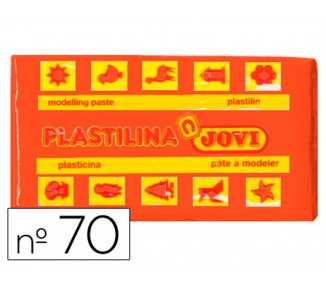 Plastilina jovi 70 naranja unidad tamaño pequeño