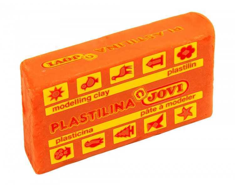 Plastilina jovi 70 naranja unidad tamaño pequeño
