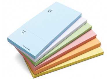 Talonario liderpapel mostrador 50x110 mm tl11 rosa con matriz