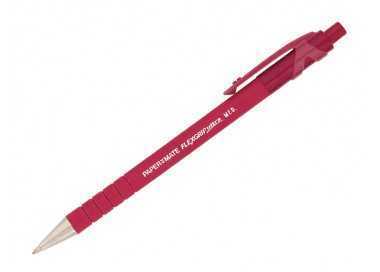 Boligrafo flexgrip retractil rojo