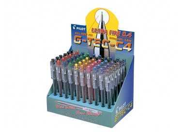 Boligrafo pilot punta aguja g-tec-c4 expositor de 60 unidades Boligrafo pilot punta aguja g-tec-c4 expositor de 60 unidades