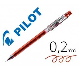 Boligrafo pilot punta aguja g-tec-c4 rojo