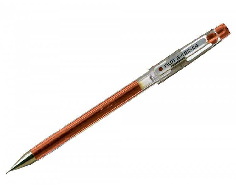 Boligrafo pilot punta aguja g-tec-c4 rojo
