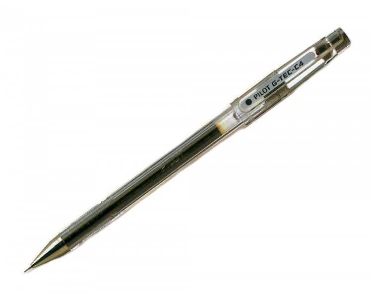Boligrafo pilot punta aguja g-tec-c4 negro